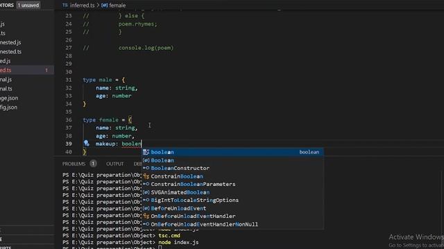 Intersection Type in Typescript | Typescript Tutorial for Beginners in Hindi