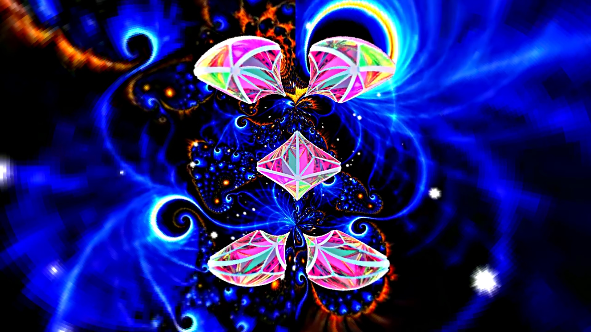 Футажи! Комплект Футажей Магические кристаллы 6 от Киностудии Мудрого Кота Тимофея!
