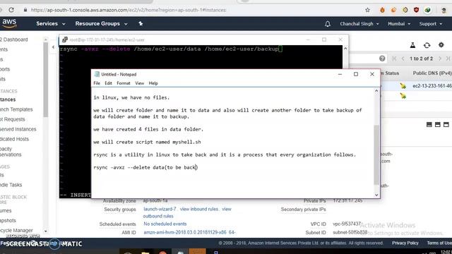 Usage of rsync and crontab to backup in Linux   part 1