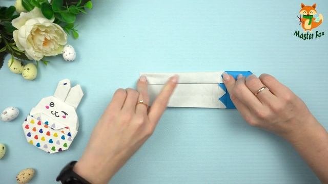 Origami Easter Bunny Оригамі  Пасхальний кролик Поделка на Пасху How to make paper bunny