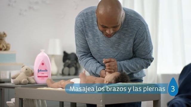 ¿Cómo darle un masaje a tu bebé? | JOHNSON'S®