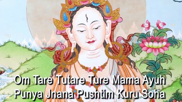 White Tara Mantra for Good Health, Longevity | Healing Chants | Healthy Life