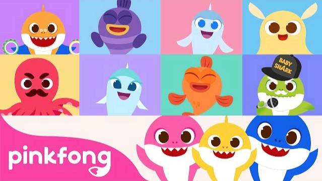 Acapella Sharks and More! | Baby Shark Rhymes for Kids | Compilation | Pinkfong Baby Shark