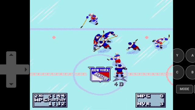 NHL '95 - NEW YORK RANGERS VS WINNIPEG, SEMIFINALS