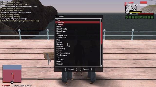 SERVER GTA SAMP SERU, KEREN DAN ASYIK....... INTER JAVA ROLEPLAY          GTA SAN ANDREAS ROLEPLAY