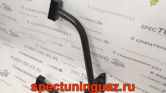 Кронштейн держатель запаски синхронный на заднюю дверь УАЗ 452