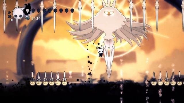When you git gud but you don't have platforming skills (Hollow Knight - The Radiance)