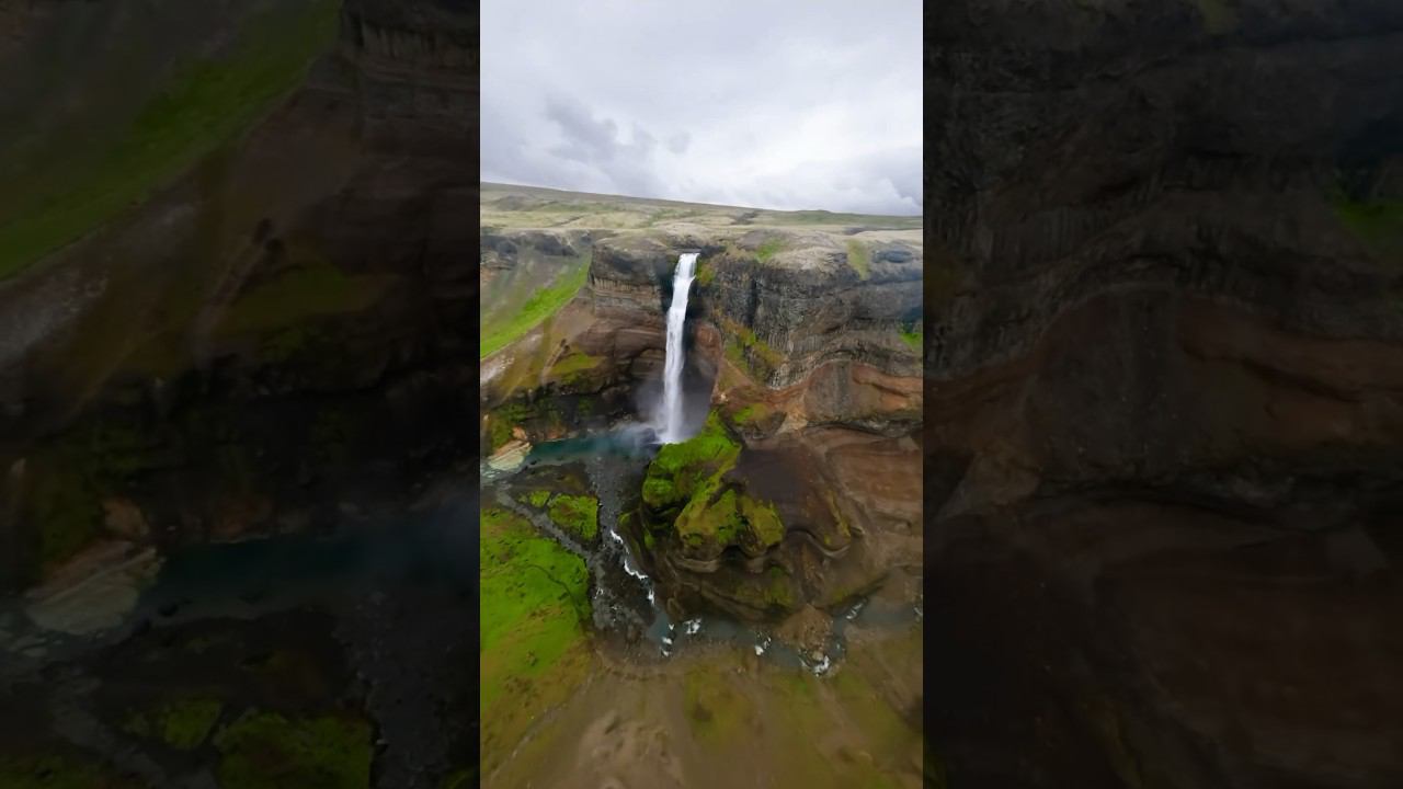 А мог потерять Дрон. #водопады #дрон #fpv #fpvdrone #shortsvideo