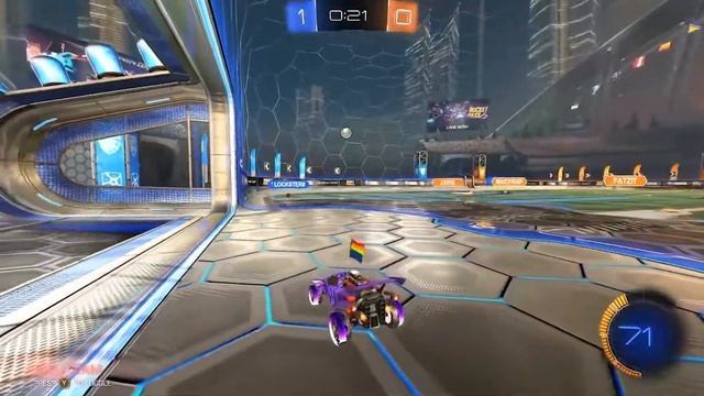 Never Be Mad at Ball Chasers Ever Again! - Funny Match - How to deal with ball chasers Rocket Leagu
