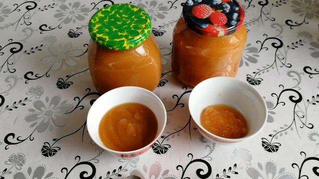 Яблочное пюре или повидло...