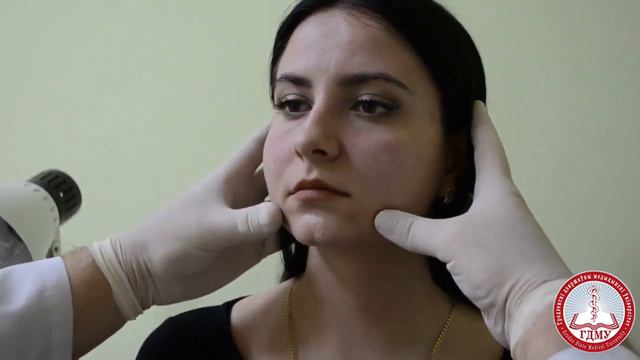 наружный осмотр придаточных пазух носа