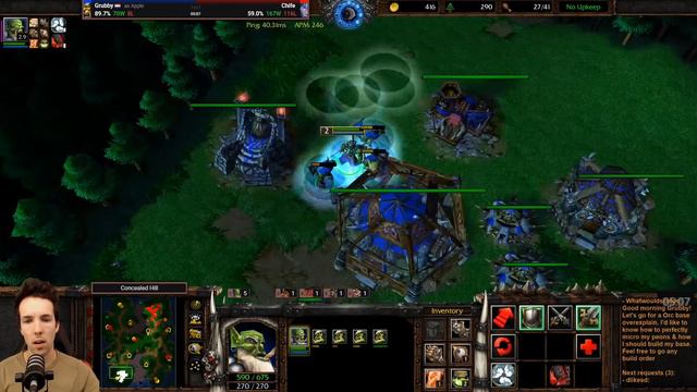 Grubby | WC3 | Peon Micro MASTERCLASS