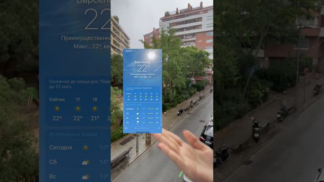 погода в Барселоне