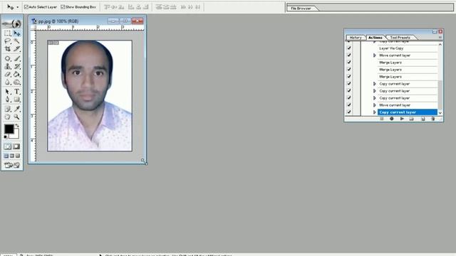 Photoshop me 20 passport photo 1 click me  Photoshop me 100 passport photo 1 click me kaise banaye