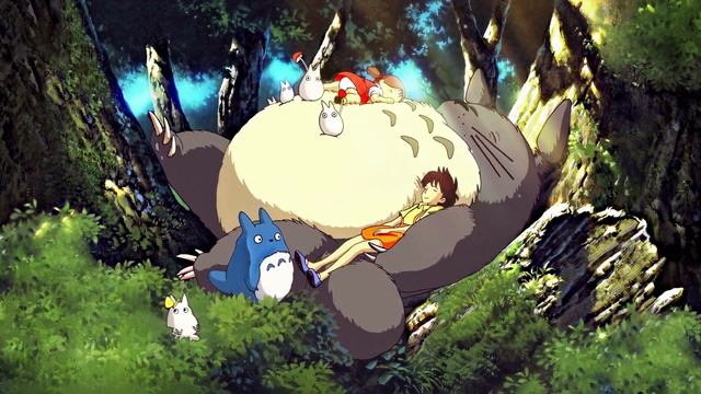 Время Отдыха Тоторо | Nap Time Totoro Fantasy Film - Живые Обои