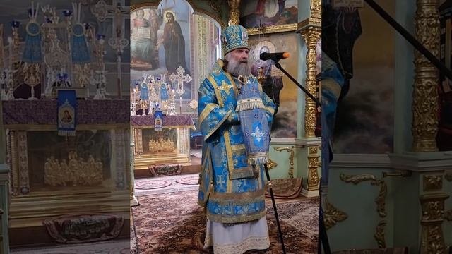 Проповедь епископа  Питирима Творогова в день памяти иконы Божией Матери Державная. 15.03.2023
