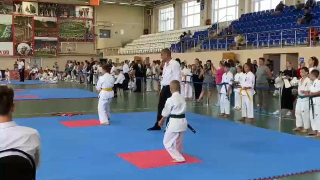 Мои соревнования в Голубицкой по ката 1 место 🥋