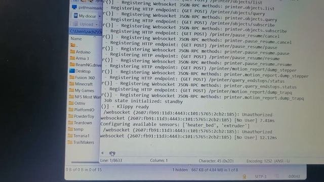 Moonraker Unable to Connect: 401 GET  Websocket