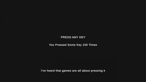 ⌨️ В Steam вышла бесплатная Press Any Key — игра, в которой буквально нужно нажимать любую клавишу.
