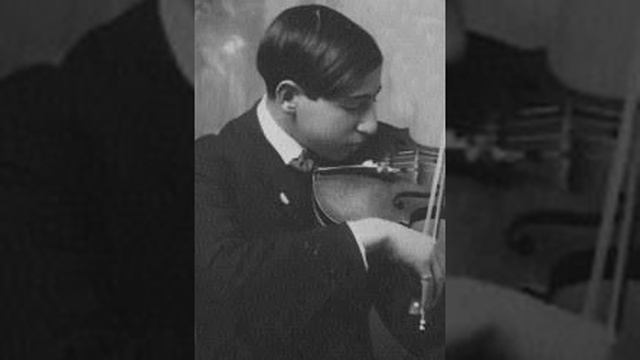 Chopin's Nocturne Opus 9 played by violinist Bronislaw Gimpel