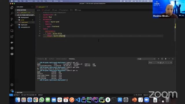 #44 ¿Qué son y cómo funcionan los Pods, ReplicaSet y deployment en kubernetes?
