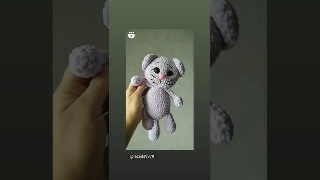 символ 2023 года #коткрючком #кот #амигуруми #crochet #amigurumi