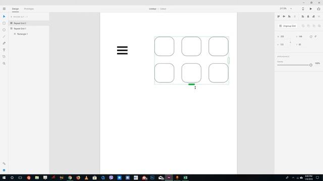 XD (Experience Design) Tutorial - Lesson 22 - Repeat Grid Tricks