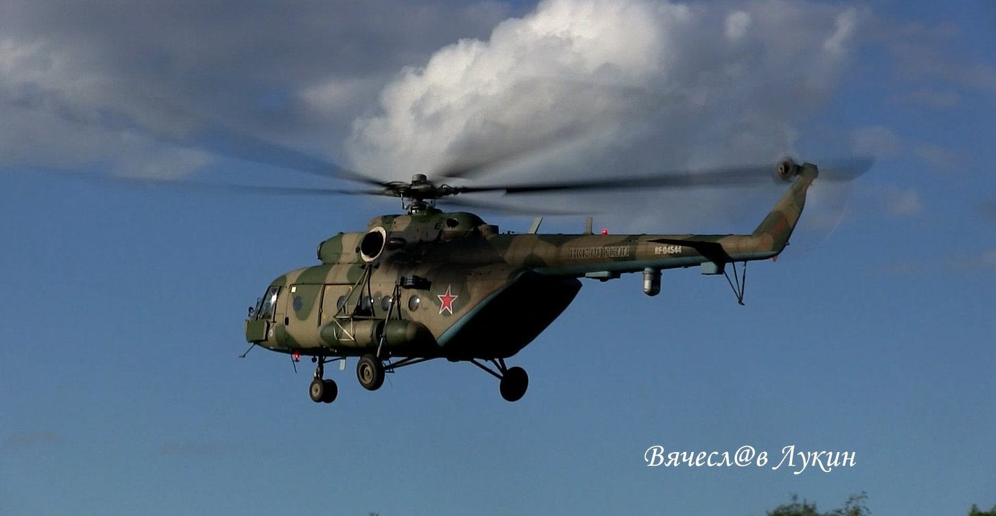 Тренировочные полёты Ми-8АМТШ