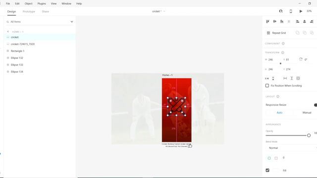 Cricket mobile app I Fantasy mobile app  design in adobe xd I sports mobile app I ipl mobile app