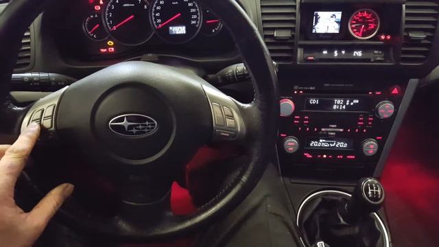 Stuurbediening audio Legacy wagon MY07