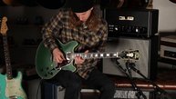D’Angelico Deluxe DC Stopbar Semi-Hollow Guitar Demo