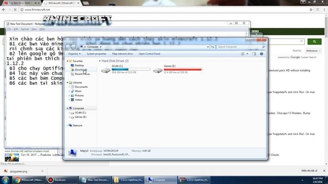 Cách cài skin Minecraft 1.12.2 ( 100% thành công )