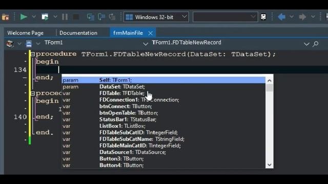 052- FireDAC with SQL Server Part-10 Connection Events Table Events Arabic Lang بالعربي