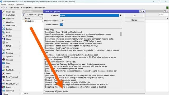 How to upgrade MikroTik RouterOS offline by leangz IT