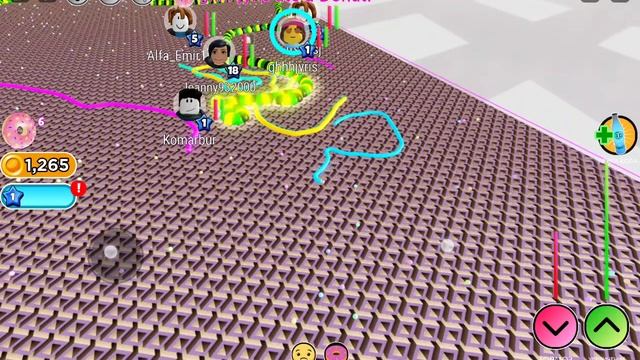 Я играю в роблокс в симулятор слизня