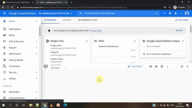 Kubernetes Engine : Qwik Start