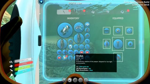 Taming a Reaper in Subnautica