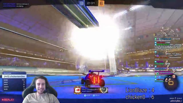 LionBlaze (Rank 1) vs Chicken0 (Rank 6) | Rocket League 1v1