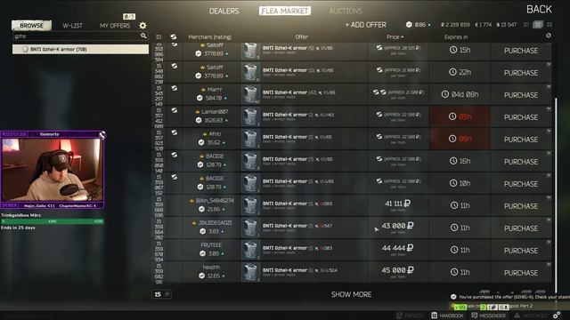 Tarkov "Playthrough" Episode #37 "Der Wahnsinn von Customs"