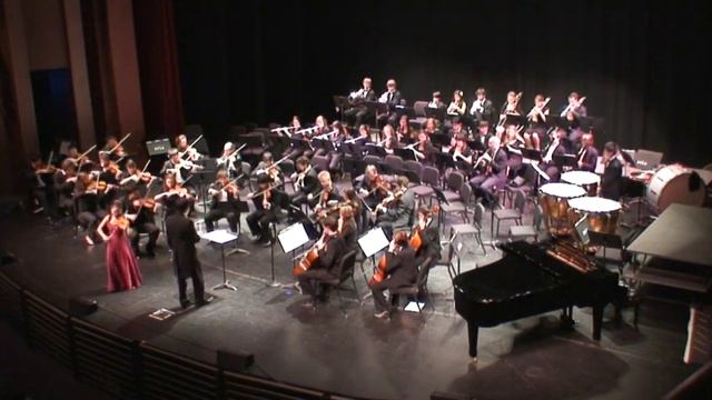 Napa Valley Youth Symphony plays Symphonie Espagnole by Edouard Lalo