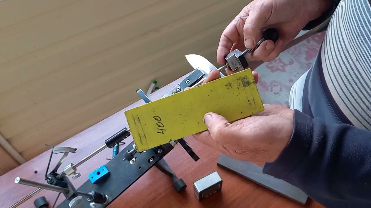 Как я затачиваю ножи