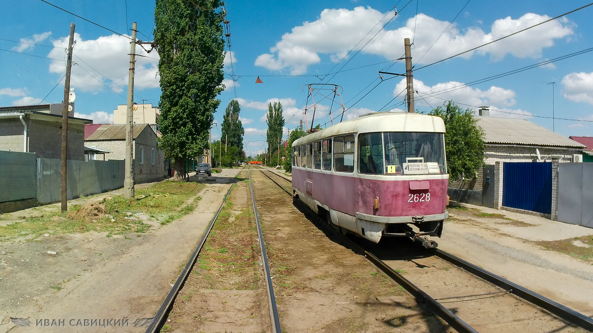 Потрясающее путешествие на трамвае по Волгограду-4 маршрут