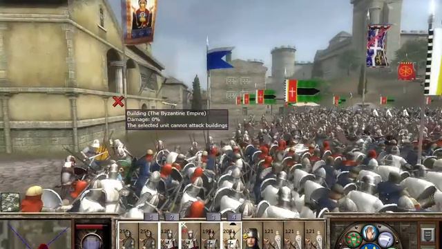 Castle assault ! Stainless Steel : Medieval 2 ToTal War