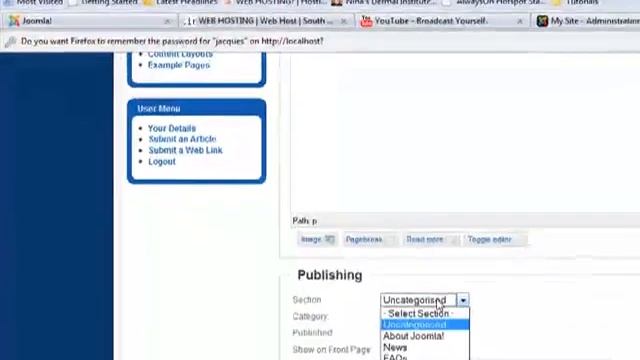 Joomla - How to create new users and assign group rights