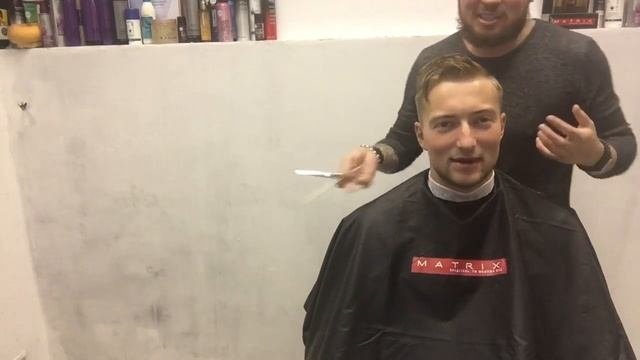 Стрижка mens haircut by Dmitry Puchnin Studio for Nikita Kuligin