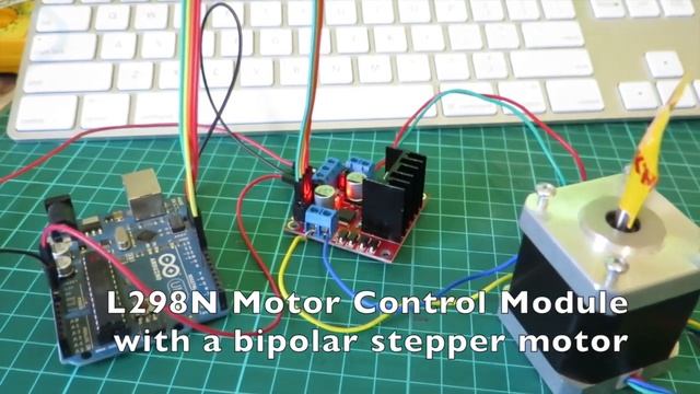 Arduino stepper motor control with L298N