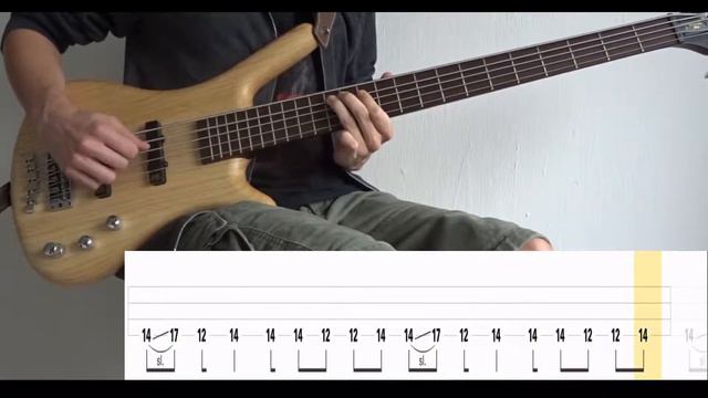 The Patient (Tool) - (BASS ONLY) Bass Cover (With Tabs)