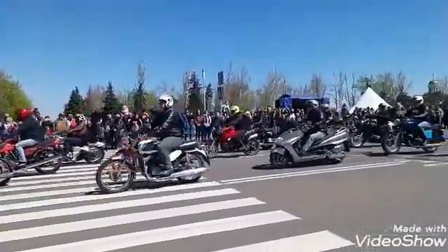 Байкер фест 2019（в описании ссылка, где мама дает интервью）