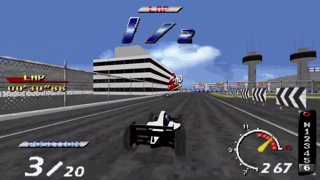 GLSpeed - Remake of the DOS game "Speed Haste" - Custom track - The airport