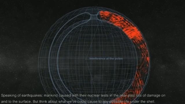 3D-модель полой земли Русская озвучка